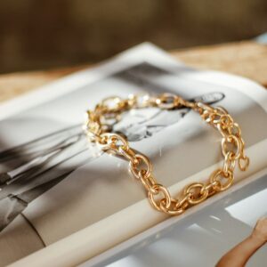 Bracciale catena oro giallo