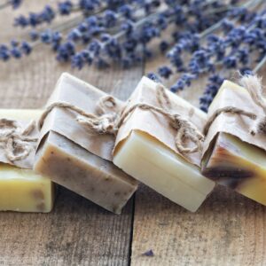 Sapone naturale alla lavanda (4 pz) — edizione speciale