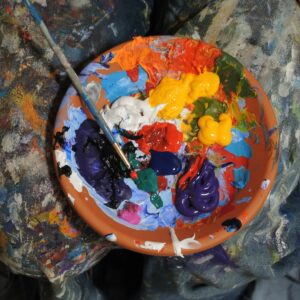 Kit colori a olio con tavolozza — edizione speciale