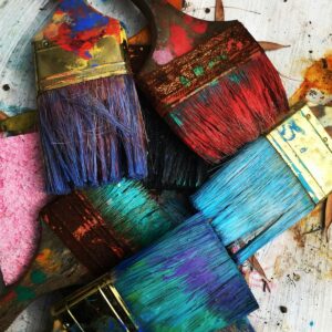 Pennelli in setola, set da 12 — edizione speciale